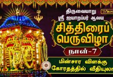 Photo of திருவையாறு ஸ்ரீ ஐயாறப்பர் ஆலய சித்திரைப் பெருவிழா நாள்-7 | Day – 7