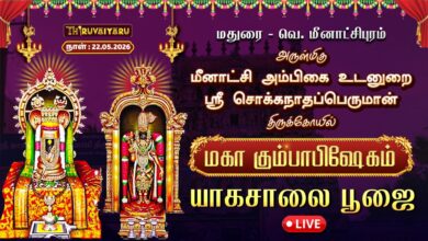 Photo of 🔴LIVE : மதுரை – வெ. மீனாட்சிபுரம் ஸ்ரீ சொக்கநாதப்பெருமான் ஆலய மகா கும்பாபிஷேகம் யாகசாலை பூஜை