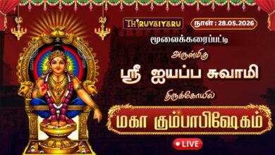 Photo of 🔴LIVE : மூலைக்கரைப்பட்டி ஸ்ரீ ஐயப்ப சுவாமி திருக்கோவில் மகா கும்பாபிஷேகம் | Maha Kumbabishekam