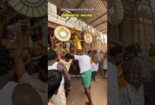 Photo of திருவையாறு பல்லக்கு திருநெய்த்தானம் நோக்கி #thiruvaiyaru #aiyarappar #sapthasthanam
