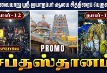 Photo of திருவையாறு ஸ்ரீ ஐயாறப்பர் ஆலய சித்திரைப் பெருவிழா நாள்-12 & 13 | சிறப்பு Promo