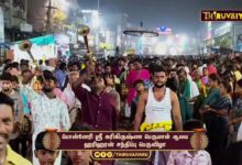 Photo of பொன்னேரி ஸ்ரீ கரிகிருஷ்ண பெருமாள் ஆலய ஹரிஹரன் சந்திப்பு பெருவிழா | Hariharan Sandhippu Peruvizha