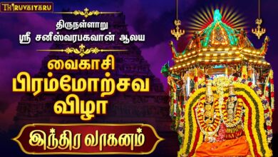 Photo of திருநள்ளாறு ஸ்ரீ சனீஸ்வரபகவான் ஆலய வைகாசி பிரம்மோற்சவ விழா இந்திர வாகனத்தில் வீதியுலா