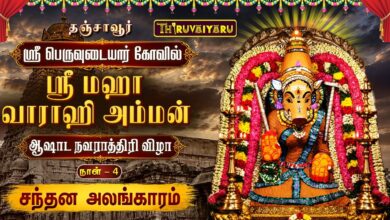 Photo of 🔴தஞ்சாவூர் ஸ்ரீ பெருவுடையார் கோவில் ஸ்ரீ மஹா வாராஹி அம்மன் ஆஷாட நவராத்திரி விழா நாள்–4 | Day-4