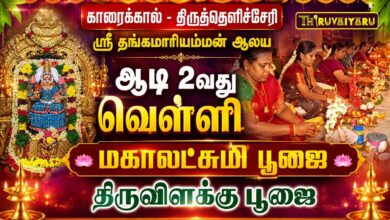 Photo of காரைக்கால் – திருத்தெளிச்சேரி ஸ்ரீ தங்கமாரியம்மன் ஆலய ஆடி 2வது வெள்ளி திருவிளக்கு பூஜை