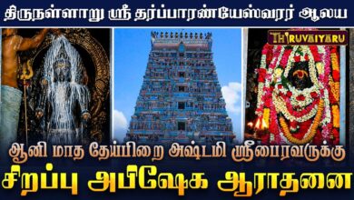 Photo of திருநள்ளாறு ஸ்ரீ தர்ப்பாரண்யேஸ்வரர் ஆலய ஆனி மாத தேய்பிறை அஷ்டமி ஸ்ரீபைரவருக்கு சிறப்பு அபிஷேக ஆராதனை