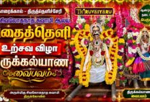 Photo of காரைக்கால் – திருத்தெளிச்சேரி ஸ்ரீ சிவலோகநாத சுவாமி ஆலய விதைத்தெளி உற்சவம் திருக்கல்யாண வைபவம்