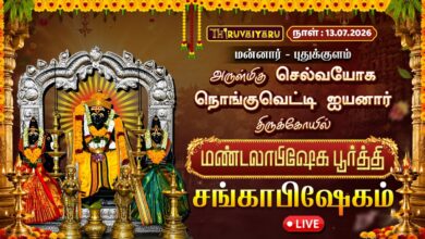 Photo of 🔴LIVE : மன்னார் ஸ்ரீ செல்வயோக நொங்குவெட்டி ஐயனார் ஆலய மண்டலாபிஷேக பூர்த்தி சங்காபிஷேகம்