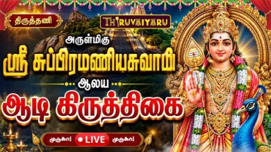 Photo of 🔴LIVE : திருத்தணி ஸ்ரீ சுப்பிரமணியசுவாமி ஆலய ஆடி கிருத்திகை சிறப்பு தரிசனம்