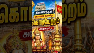 Photo of 🚩 திருச்செந்தூர் ஆவணித் திருவிழா கொடியேற்றம் | அரோகரா! 🙏