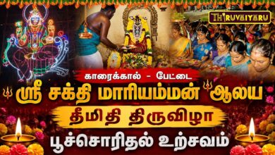Photo of காரைக்கால் – பேட்டை ஸ்ரீ சக்தி மாரியம்மன் ஆலய தீமிதி திருவிழா பூச்சொரிதல் உற்சவம் | Poochorithal