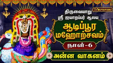 Photo of திருவையாறு ஸ்ரீ ஐயாறப்பர் ஆலய ஆடிப்பூர மஹோற்சவம் நாள்–6 அன்ன வாகனம் | Anna Vahanam
