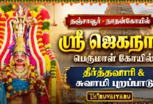 Photo of தஞ்சாவூர் – நாதன்கோயில் ஸ்ரீ ஜெகநாத பெருமாள் கோயில் தீர்த்தவாரி & சுவாமி புறப்பாடு | Theerthavari