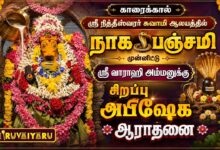Photo of காரைக்கால் ஸ்ரீ நித்தீஸ்வரர் ஆலய நாக பஞ்சமி ஸ்ரீ வாராஹி அம்மனுக்கு சிறப்பு அபிஷேகம் | Abishekam