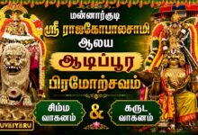 Photo of மன்னார்குடி ஸ்ரீ ராஜகோபாலசாமி ஆலய ஆடிப்பூர பிரம்மோற்சவம் சிம்ம வாகனம் & கருட வாகனம்