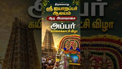 Photo of திருவையாறு ஸ்ரீ ஐயாறப்பர் ஆலய ஆடி அமாவாசை அப்பர் கயிலைக்காட்சி விழா Promo