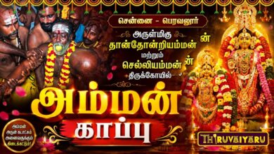 Photo of சென்னை பெரவலூர் தான்தோன்றியம்மன் & செல்லியம்மன் திருக்கோயில் அம்மன் காப்பு | Perambur Amman Temple
