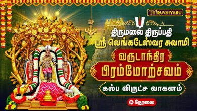 Photo of 🔴LIVE : திருமலை திருப்பதி பிரம்மோற்சவம் கல்ப விருட்ச வாகனத்தில் ஸ்ரீ வெங்கடேஸ்வர சுவாமி | Tirupathi
