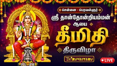 Photo of 🔴LIVE : சென்னை – பெரவள்ளூர் ஸ்ரீ தான்தோன்றியம்மன் தீமிதி திருவிழா | Theemithi Festival