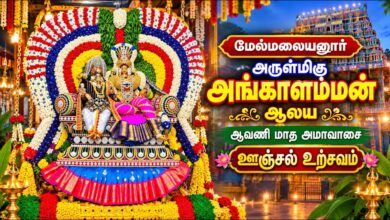 Photo of 🔴LIVE Melmalayanur Angalamman Oonjal Urchavam | மேல்மலையனூர் அங்காளம்மன் ஆவணி அமாவாசை ஊஞ்சல் உற்சவம்