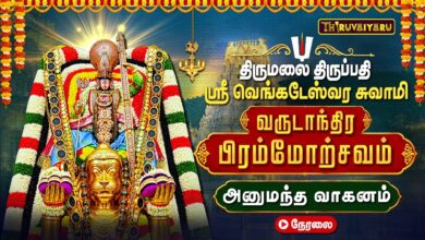Photo of 🔴LIVE : திருமலை திருப்பதி பிரம்மோற்சவம் அனுமந்த வாகனத்தில் ஸ்ரீ வெங்கடேஸ்வர சுவாமி தரிசனம்