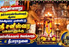 Photo of திருநள்ளாறு ஸ்ரீ தர்ப்பாரண்யேஸ்வரர் ஆலய ஸ்ரீ சனீஸ்வர பகவானுக்கு வெள்ளிக்கவச அலங்காரம் & தீபாராதனை