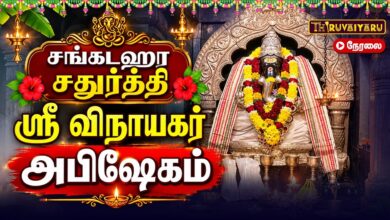 Photo of 🔴LIVE: சங்கடங்கள் தீர்க்கும் சங்கடஹர சதுர்த்தி ஸ்ரீ விநாயகர் சிறப்பு அபிஷேகம் | Vinayagar Abhishekam