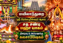 Photo of மயிலாடுதுறை ஸ்ரீ பிரம்மபுரீஸ்வரர் ஆலய சத சண்டி மகா யாகம் & அம்மனுக்கு கலசாபிஷேகம்