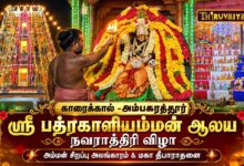 Photo of காரைக்கால் – அம்பகரத்தூர் ஸ்ரீ பத்ரகாளியம்மன் ஆலய நவராத்திரி விழா சிறப்பு அலங்காரம் & மகா தீபாராதனை